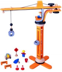 PlanToys PlanCity Crane Set