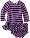 Splendid Littles Baby-girls Infant Striped Dress and Bloomer, Macaroon, 18-24 Months