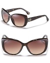 A chic shape and logo detailing set these MICHAEL Michael Kors frames apart.