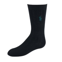 Polo Ralph Lauren boys Dress Rib Slack Crew socks 3pairs - 8-9.5 (shoe size 13-3) Polo Ralph Lauren boys Dress Rib Slack Crew socks 3pairs - 8-9.5 (shoe size 13-3)