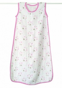 aden + anais Slumber Muslin Sleeping Bag Single Layer, Star Light, X-Large aden + anais Slumber Muslin Sleeping Bag Single Layer, Star Light, X-Large