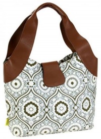 Amy Butler Sweet Rose Tote,Treasure Box Cinder,one size Amy Butler Sweet Rose Tote,Treasure Box Cinder,one size