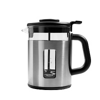 Brew delicious pots of coffee in the convenience of your own home with this modern French press, featuring detachable components for easy clean-up. Perfect for individual servings. Brew delicious pots of coffee in the convenience of your own home with this modern French press, featuring detachable components for easy clean-up. Perfect for individual servings.