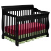 Delta Childrens Products Canton 4 in 1 Convertible Crib, Black