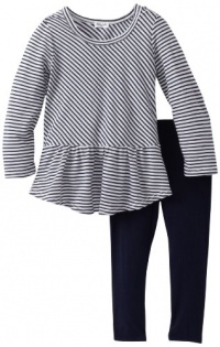 Splendid Littles Girls 2-6x Naples Stripe Tunic Set, White, 2T Splendid Littles Girls 2-6x Naples Stripe Tunic Set, White, 2T