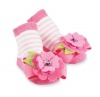 Mud Pie Baby-Girls Newborn Flower Sock, Multi-Colored, 0-12 Months