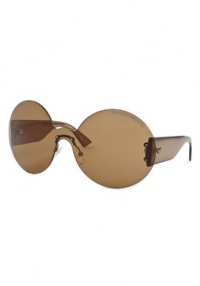 Emporio Armani 9837 3UT Brown 9837 Round Sunglasses