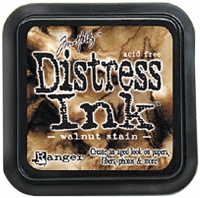 Ranger Tim Holtz Distress Ink Pad, Walnut Stain Ranger Tim Holtz Distress Ink Pad, Walnut Stain