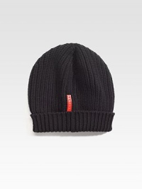 Classic winter essential in fine wool.Applied logo detailRibbed hemWoolDry cleanImported