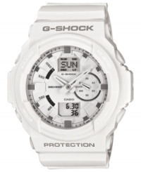 A multi-functional watch built tough in an XL design, by G-Shock. A multi-functional watch built tough in an XL design, by G-Shock.