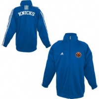 Adidas New York Knicks Youth (Sizes 8-20) 3-Stripe Track Jacket Adidas New York Knicks Youth (Sizes 8-20) 3-Stripe Track Jacket