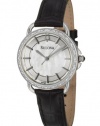 Bulova Women's 96R147 Diamond Leather strap Watch