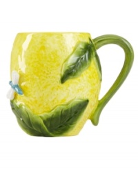 Irresistibly bright, fun and teeming with figural detail, the Lemon and Lime mugs from Martha Stewart Collection go a long way in reviving casual kitchens and tables. Irresistibly bright, fun and teeming with figural detail, the Lemon and Lime mugs from Martha Stewart Collection go a long way in reviving casual kitchens and tables.