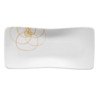 Add a contemporary flair to any table with pieces from Villeroy & Boch Bloom Sun dinnerware collection. Interesting organic shapes designed to compliment the Flow collection. Bloom Sun features a stylized floral motif set against a white background. Add a contemporary flair to any table with pieces from Villeroy & Boch Bloom Sun dinnerware collection. Interesting organic shapes designed to compliment the Flow collection. Bloom Sun features a stylized floral motif set against a white background.