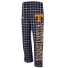 NCAA adidas Tennessee Volunteers Big Block Flannel Pants - Navy Blue