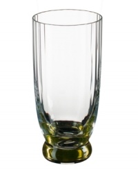 Bring contemporary refreshment to casual tables with the New Cottage highball glass. An amber-hued sham and fluted texture add interest to an already-stylish silhouette. From Villeroy & Boch drinkware. Bring contemporary refreshment to casual tables with the New Cottage highball glass. An amber-hued sham and fluted texture add interest to an already-stylish silhouette. From Villeroy & Boch drinkware.