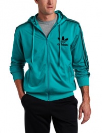 adidas Men's Adi Hooded Flock Track Top adidas Men's Adi Hooded Flock Track Top