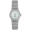 Omega Women's 1466.71.00 Constellation Quartz Mini Diamond Bezel Watch
