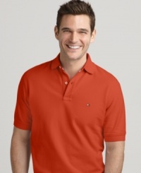 This timeless polo offers nonstop refinement and casual comfort for any season. This timeless polo offers nonstop refinement and casual comfort for any season.