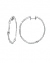 Effy Jewlery Balissima Diamond Hoop Earrings, .05 TCW