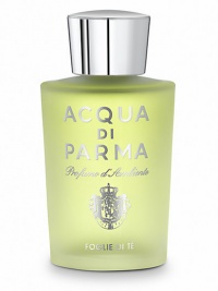 EXCLUSIVELY AT SAKS.COM. A refined fragrance that brings a touch of luxury and elegance to your home. The calming, soft freshness of oolong tea blends with jasmine, orange blossom, cedar wood and tonka bean transform any room in the home with a soft Floriental fragrance. Hand made in Italy. 6 oz. EXCLUSIVELY AT SAKS.COM. A refined fragrance that brings a touch of luxury and elegance to your home. The calming, soft freshness of oolong tea blends with jasmine, orange blossom, cedar wood and tonka bean transform any room in the home with a soft Floriental fragrance. Hand made in Italy. 6 oz.