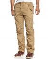 With cool utility styling, these Sean John pants will be a welcome break from the blues.