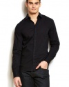 Armani Exchange Mens Logo Placket Shirt