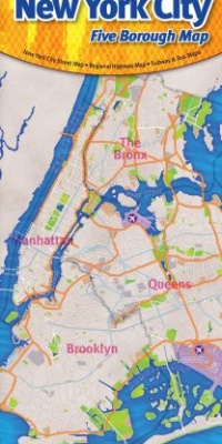 New Yorker's New York City Five Borough Map