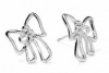 MARC BY MARC JACOBS Bow Stud Earrings, Argento