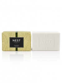 Pink pomelo grapefruit and watery green nuances are blended with lily of the valley and coriander blossom. This lightly scented French-milled bar soap contains shea butter and almond oil to create a rich, luxurious lather while cleansing and nourishing the skin. 8.8 oz. Pink pomelo grapefruit and watery green nuances are blended with lily of the valley and coriander blossom. This lightly scented French-milled bar soap contains shea butter and almond oil to create a rich, luxurious lather while cleansing and nourishing the skin. 8.8 oz.