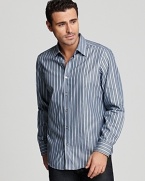 BOSS Black Lex Stripe Sport Shirt - Classic Fit