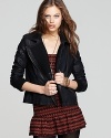 Layer this Free People faux-leather jacket over denim and fancy frocks alike for instant nonchalant cool.