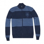 Tommy Hilfiger Men Fashion Full-Zip Wide Stripes Logo Jacket