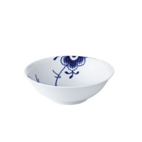 Blue Fluted Mega 8.5 Oz Rice Bowl Blue Fluted Mega 8.5 Oz Rice Bowl