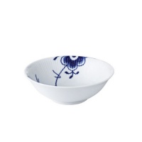 Blue Fluted Mega 8.5 Oz Rice Bowl