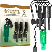 Elk Ridge 4-Piece Fire Starter Kit with Striker Elk Ridge 4-Piece Fire Starter Kit with Striker
