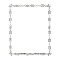 Hand-set Swarovski® crystals add a regal opulence to this brilliant frame. Hand-set Swarovski® crystals add a regal opulence to this brilliant frame.