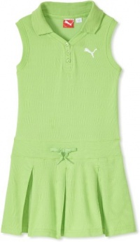 PUMA - Kids Girl's 7-16 Sleeveless Core Dress, Green, Small