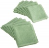 Bardwil Cotton Barmop, Pack of 12 Dishcloths, Grass