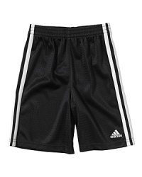 Essential sports style from Adidas, the mesh short is tough, breathable and stylish. Essential sports style from Adidas, the mesh short is tough, breathable and stylish.
