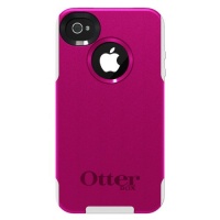 OtterBox Commuter Series for iPhone 4/4S - 1 Pack - Carrying Case - Hot Pink/White OtterBox Commuter Series for iPhone 4/4S - 1 Pack - Carrying Case - Hot Pink/White