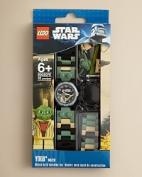 Prepare to feel the Force of the dark side! This fantastic new addition to the LEGO® Star Wars Galactic Empire will be a delight to any wearer. Plus, it comes with multi-colored, interchangeable links and an easy-to-read watch face that is not only exciting but also comfortable and durable. Prepare to feel the Force of the dark side! This fantastic new addition to the LEGO® Star Wars Galactic Empire will be a delight to any wearer. Plus, it comes with multi-colored, interchangeable links and an easy-to-read watch face that is not only exciting but also comfortable and durable.