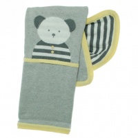 First Impressions Bear Blanket Grey First Impressions Bear Blanket Grey
