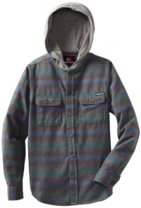 Quiksilver Boys 8-20 Witch Blade Woven, Smoke, Large Quiksilver Boys 8-20 Witch Blade Woven, Smoke, Large