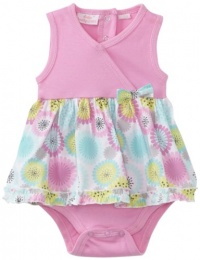 Kids Headquarters Baby-girls Newborn Take Me Home Sleeveless Romper with Print Skirt, Lilac, 6-9 Months Kids Headquarters Baby-girls Newborn Take Me Home Sleeveless Romper with Print Skirt, Lilac, 6-9 Months