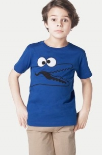 Lacoste Boy's Short Sleeve Crewneck T-shirt Blue, Size 16YR-TJ1290 Lacoste Boy's Short Sleeve Crewneck T-shirt Blue, Size 16YR-TJ1290