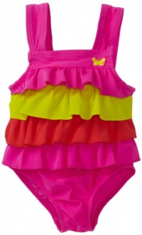 Carter's Baby-girls Infant 1 Piece Ruffle Swimsuit, Pink, 18 Months Carter's Baby-girls Infant 1 Piece Ruffle Swimsuit, Pink, 18 Months