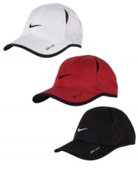 Keep him sporty and dry in one of these hats with Dri-Fit technology from Nike. Keep him sporty and dry in one of these hats with Dri-Fit technology from Nike.
