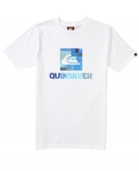 Get graphic. Style is simple when he's sporting this casual t-shirt from Quiksilver. Get graphic. Style is simple when he's sporting this casual t-shirt from Quiksilver.
