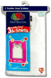 Fruit of the Loom Boys 2-7 Toddler A-Shirt 3-Pack Fruit of the Loom Boys 2-7 Toddler A-Shirt 3-Pack